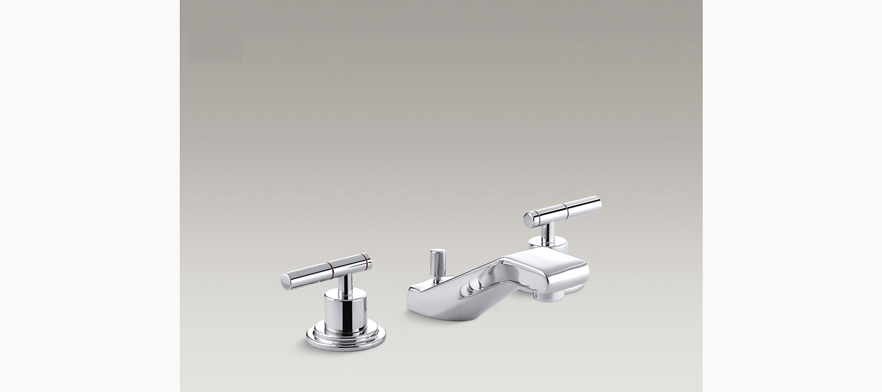 K 8211 4 Taboret Widespread Sink Faucet With Lever Handles